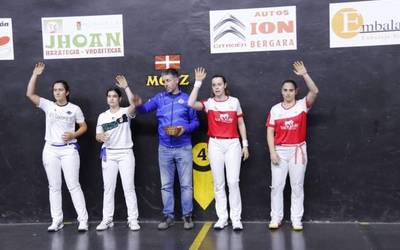 Bergara Hiria pilota txapelketako finalak jokatuko dituzte bihar