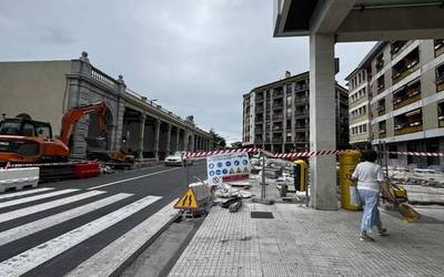Ekainaren 1etik aurrera, Paseo Estaliaren ondoan behin-behinean egokitutako oinezkoen pasabideak itxiko dira, oinezkoen segurtasuna bermatzeko