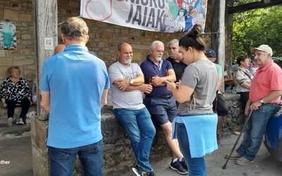 [EGITARAUA]: Tortilla txapelketa, ardi moztaileak eta Zornotzako otxotea, San Antonio auzoko jaietan