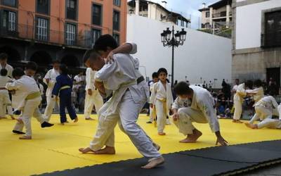 Ikasturte amaierako erakustaldia eskainiko dute bihar Kodaore judo taldekoek