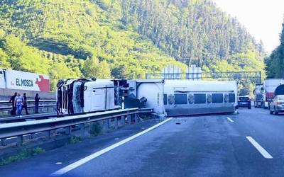 Bost hildako Elgoibarren, AP8an izan den istripu batean