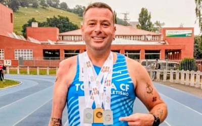 Alberto Rebollo txapeldun Euskadiko Atletismo Txapelketan