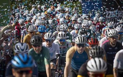 600 parte hartzaile Orbea Gravel Aiaraldea martxaren estreinako edizioan