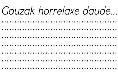 Teoria bat, praktika ugari
