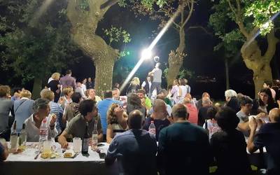 [EGITARAUA]: Herri afaria, trikitilariak eta paella txapelketa Garaiko San Juan jaietan