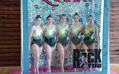 Getxoko jardunaldian parte hartu du Zubiberri gimnastika erritmiko taldeak