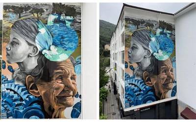 'Mutiko Kristal'-en omenaldi berezia Espainiatik Arrasatera etorri zirenei, San Andresen