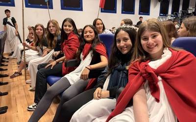 “Giro ederrean” ibili ziren Mutrikuko eta Soraluzeko institutuen olinpiadetan