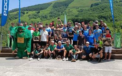 Baxi Basajaunako kirolariak bikain Nafarroako VI. Disko Golf Irekian