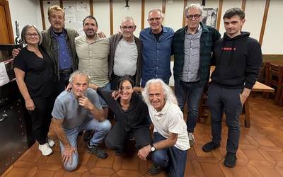El Ultimo de la Fila taldekoak Oñatin izan dira