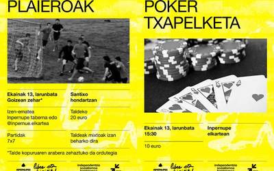 Plaieroak eta pokerra