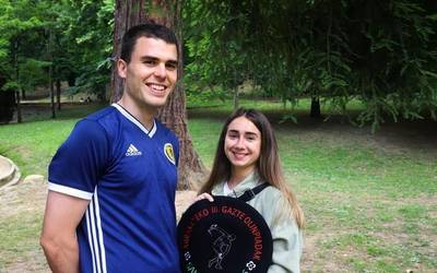Joseba Ormaetxea eta Ainhoa Arana: "Herritar guztiak elkartzeko gai direla erakutsi dute Arrasateko Gazte Olinpiadek"