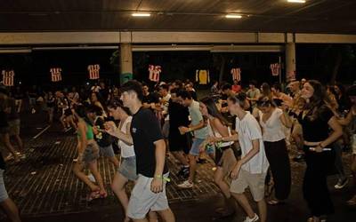 Denboraldi amaierako festa egin du Sanlo eskubaloi klubak