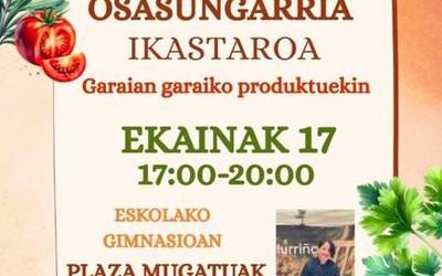Bihar Arantzan sukaldaritza ikastaroa eskainiko duen Miriam Ortizekin egon gara