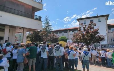 Giro bete-betean ospatu dute Bizkaiko Abesbatzen Eguna, Lezaman