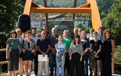 Cederna Garalurrek Bidasoko Bide Berdearen Elizondorainoko luzapena inauguratu du