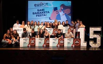Harrera bikaina izan du Euspot Euskarazko Spot Lehiaketak