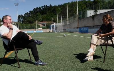 Unai Calzon: "gero arte" bat, futbolari