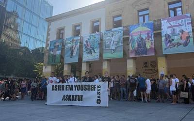 Asier eta Youssef askatzeko eskatzeko elkarretaratzeak eta prentsaurrekoa deitu dituzte barikurako