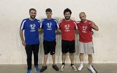Asier eta Iñakiren pilota txapelketaren finalaurrekoak zehaztuta eta bazkariko tiketak salgai domekara arte