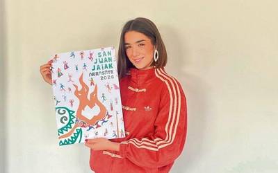 Maddi Martin: "San Juan jaietako une eta ikur esanguratsuenak irudi berean bildu ditut"