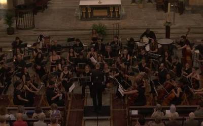 Bergarako Orkestra sinfonikoaren udako kontzertuko pieza bat
