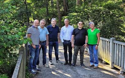 Eskoriatzako EAJrentzat "erabakigarria" da Aldundiak Vasco-Navarroko bidegorriaren proiektuari emandako bultzada