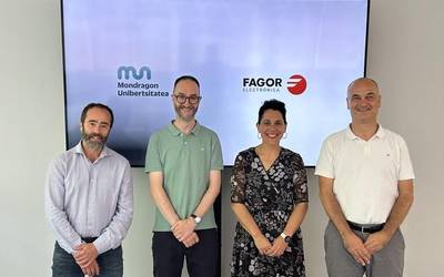 Fagor Electronica eta Mondragon Unibertsitatea elkartu egin dira industria teknologien garapena bultzatzeko