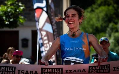 Irati Azkargortak historia egin du Izabako Camille Extremen