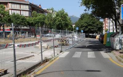 Trafikoa uztailaren 13ra arte etenda, Juan Mari Altuna eta Untzillatx kaleen artean