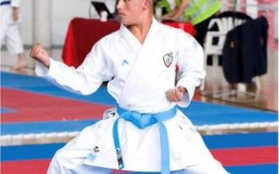 Denboraldi ona osatzen ari da Iker Hernandez karateka