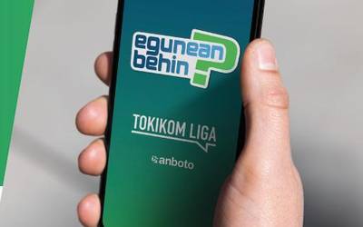 Joseba Narbaiza da Egunean Behin jokoko 'Anboto (Durangaldea)' taldeko seigarren irabazlea