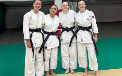 Tatami bat Ondartxon eta lau gerriko beltz