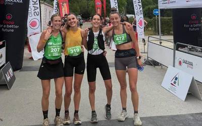 Jone Igoa beratarrak irabazi du Triku Trail mendi lasterketa laburra