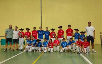 Pilota ikuskizunaz gozatzeko aukera, festen erdigunean