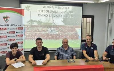 Mutilen infantil mailako hirugarren taldea aterako du Aloña Mendik hurrengo denboraldian