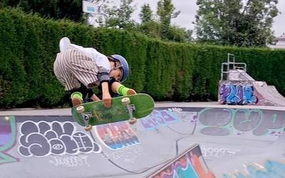 Espainiako Skate Park Txapelketan parte hartzeko txartela eskuratu du Unax Lobok