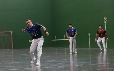 Pilota partidua gaur Aramaion, eta bihar Del Campo Ogetan izango da