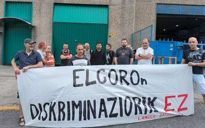 Elcoro Decoletajeko langileen mobilizazioa enpresak "Geroa kuotak ordaintzeari utzi diolako" eta "ekintza diskriminatzaileak" egiten dituelako