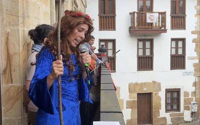Aramaioko sanmartinak: Anbotoko Mariren etorrera