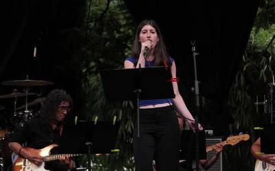 Arrasate Musikaleko Big Banda gozamen Monterron parkean