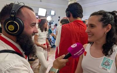 Itsaso Sexmilo: "Langileon artean bozketa egin dugu txupinazoa nork bota erabakitzeko"