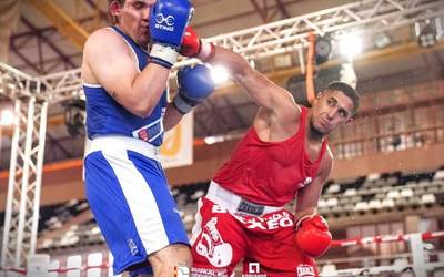Espainiako boxeo txapeldunak garaipenaren bidean topatu zuen oztopo serio bakarra izan zen Bilal Ben Yechou
