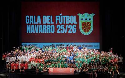 Etxarri Aranatz eta Xota, Nafarroako Futbol Galan sarituak