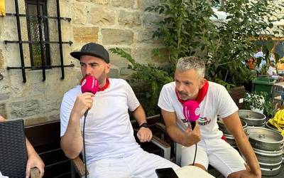 Jaitxo Segura eta Jose Luis Larraburu: "Goizeko dianetan oso jende nahasketa polita ikusten da kaleetan"