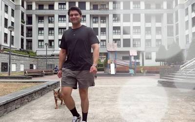 Miguel Mendoza: "Beti esan izan dut antzekoak garelako direla gure banderak kolore berekoak"