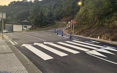 Sanjosepetik Uzarragara joateko zebrabidea erabilgarri dago