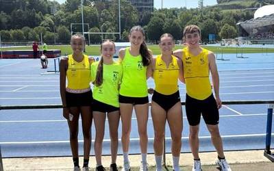 Kamel Zianiko korrikalariek emaitza onak lortu dituzte Donostiako atletismo txapelketan