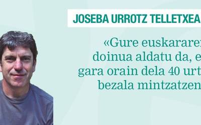 Gure hizkuntza ere aldatu da