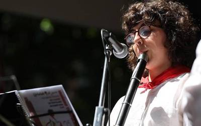 Udarako denboraldira begira jarri gara Leire Retegi txistulari eta Mirua taldeko musikariarekin